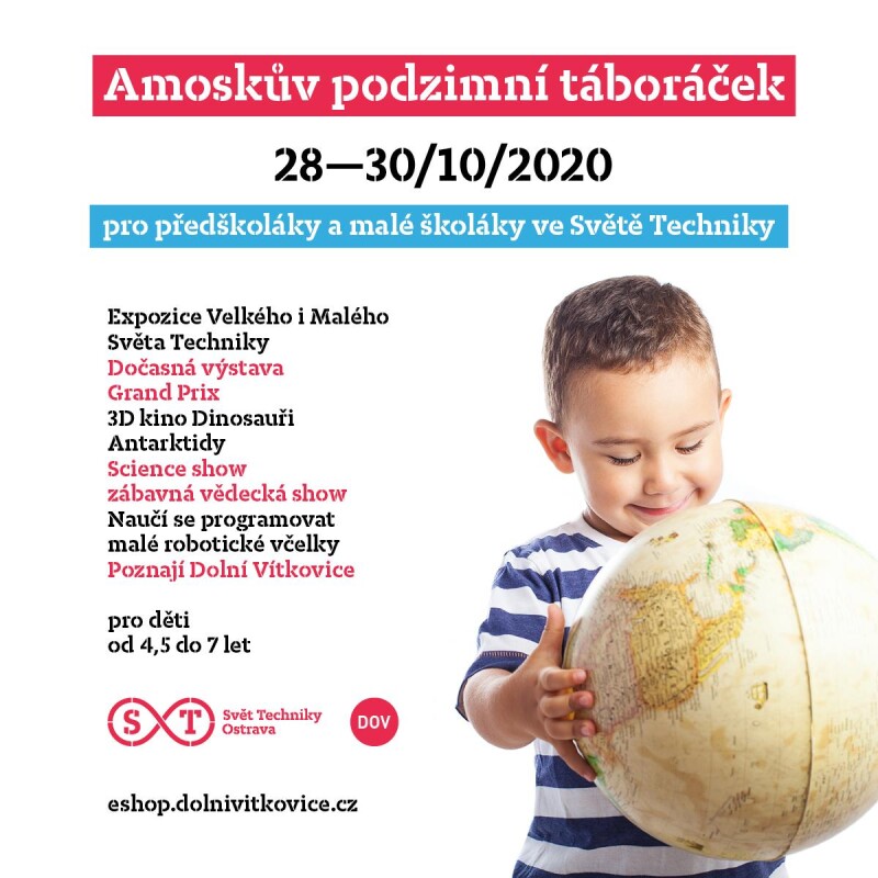 Amoskův táboráček pro předškoláky a malé školáky