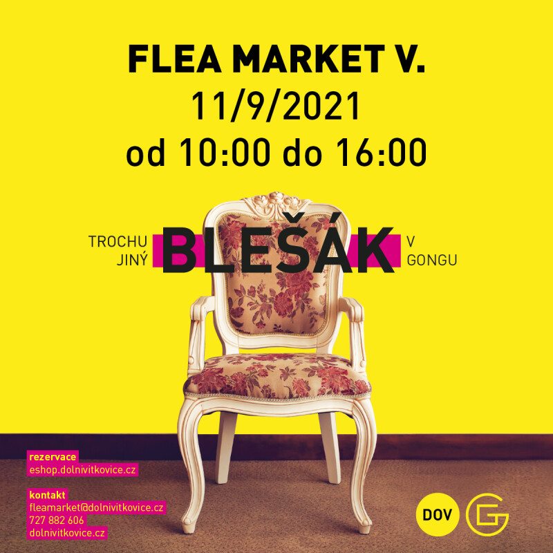 Flea Market: Tak trochu jiný blešák - posledních 12 prodejních míst!