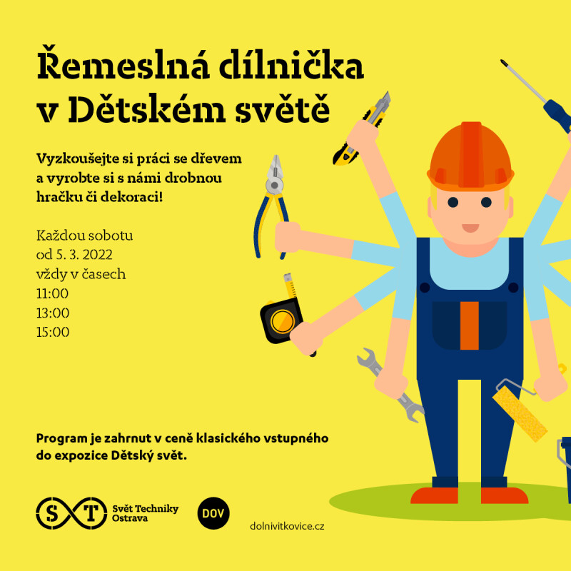 Řemeslná dílnička v Dětském světě