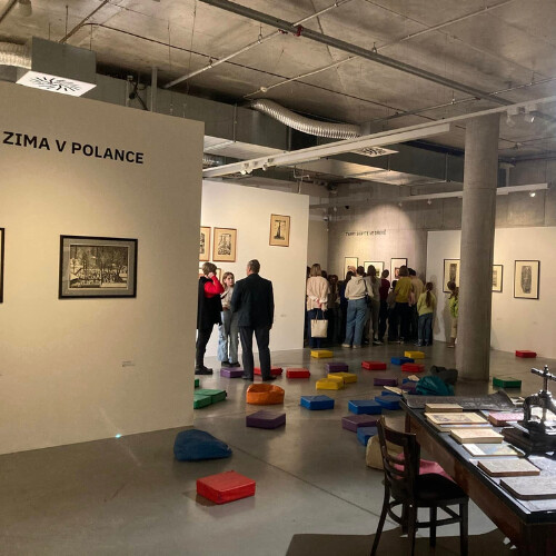 Děti z Polanky se přišly podívat na "svou" Helenu Salichovou