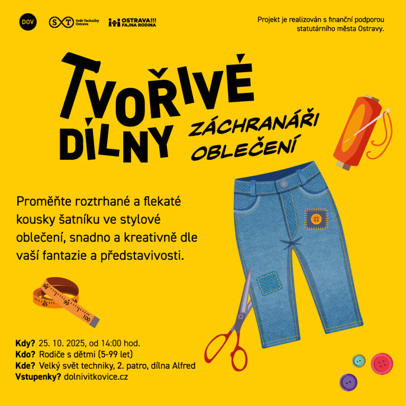 Tvořivé dílny - záchranáři oblečení