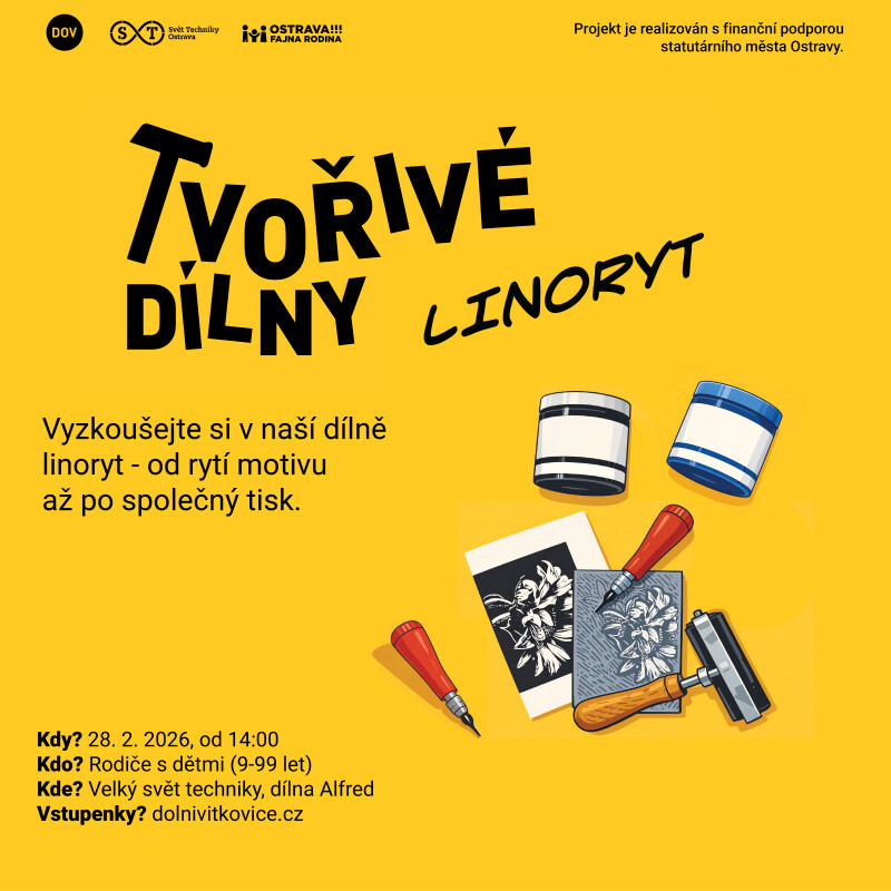 Tvořivé dílny - Linoryt