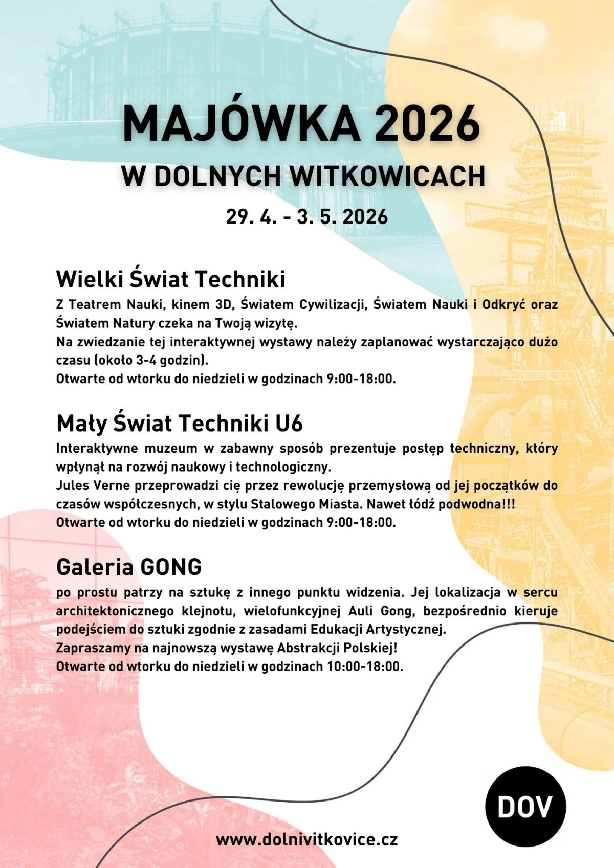 Majówka 2026 – Dolní Vítkovice