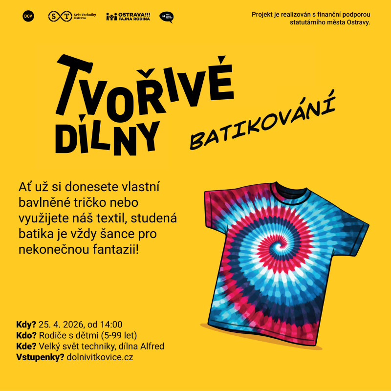 Batikování v dílničkách