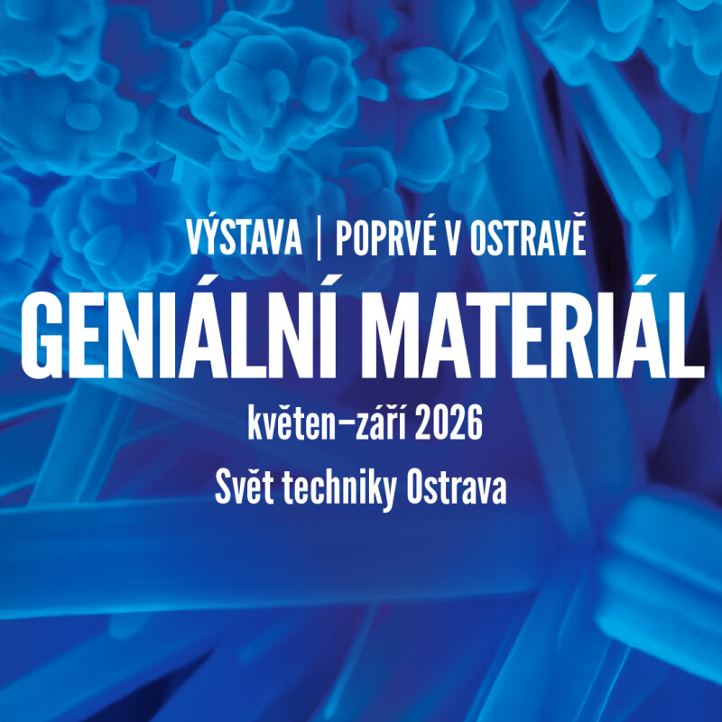 Výstava Geniální materiál