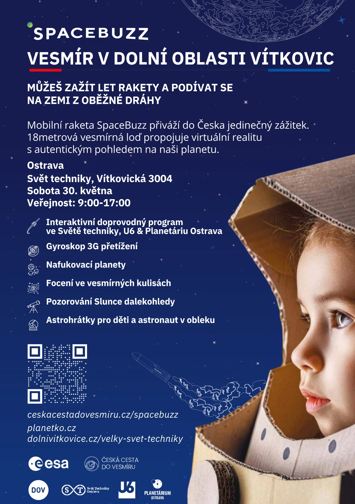SpaceBuzz ve Světě techniky – Malý Svět Techniky U6 – Dolní Vítkovice