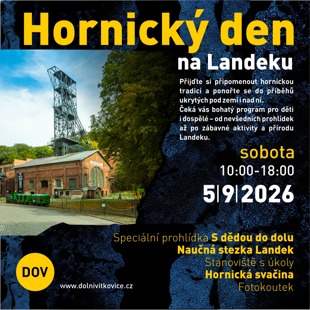 Hornický den na Landeku (5. 9. 2026) – Landek Park – Dolní Vítkovice