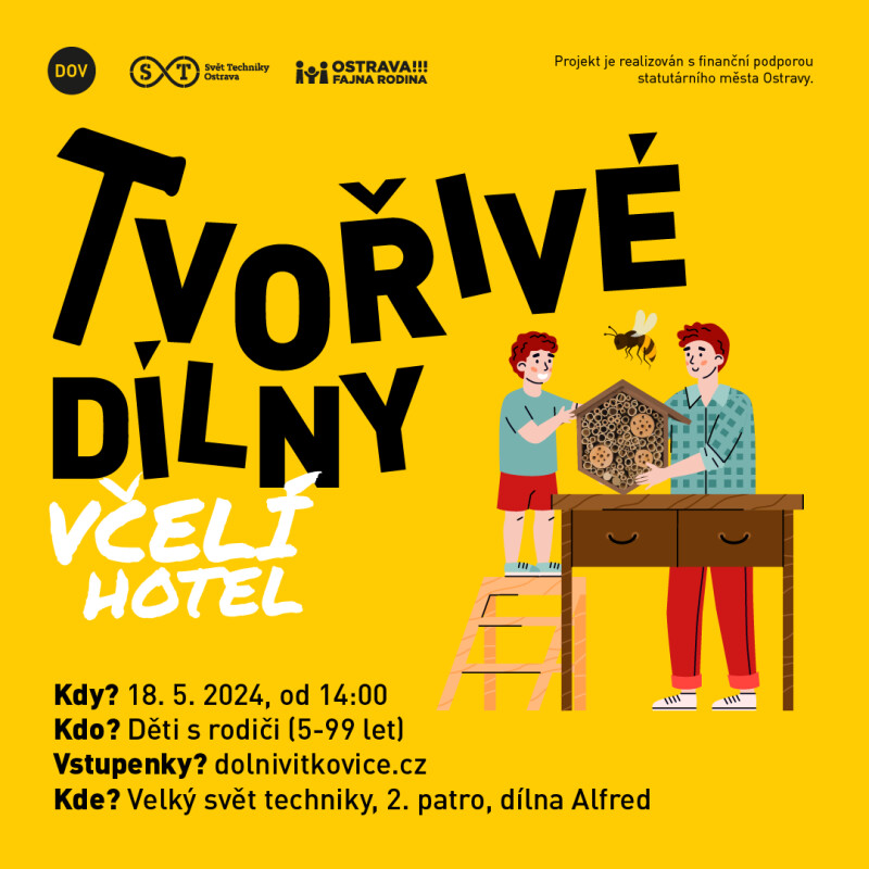 Tvořivé dílny - Včelí hotel