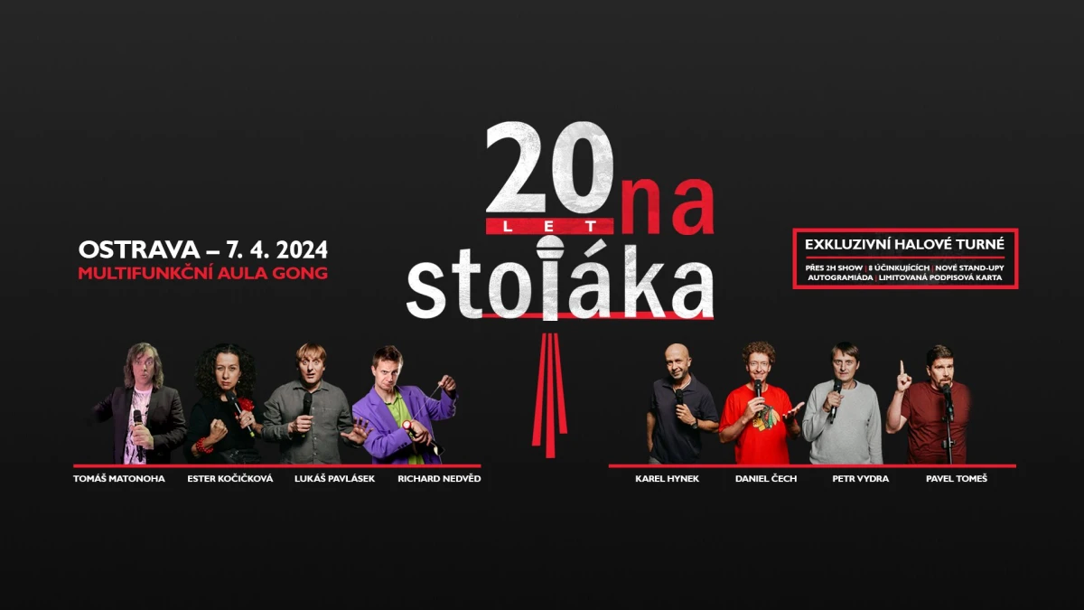 Na stojáka - 20 let tour – Gong – Dolní Vítkovice