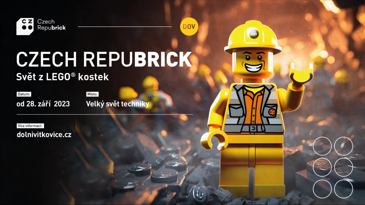 Víkend s LEGO® kostkami – Velký Svět Techniky – Dolní Vítkovice
