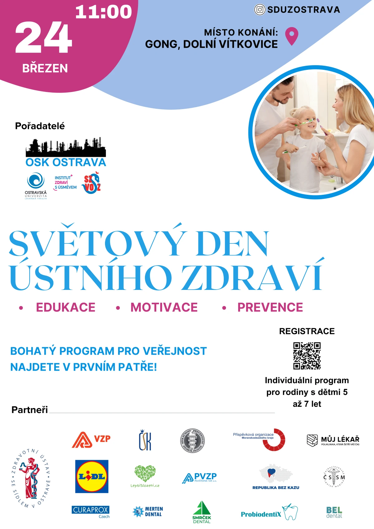 Světový den ústního zdraví – Gong – Dolní Vítkovice