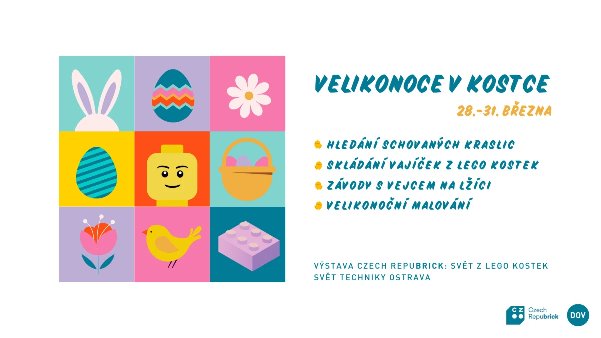 Velikonoce v kostce – Velký Svět Techniky – Dolní Vítkovice