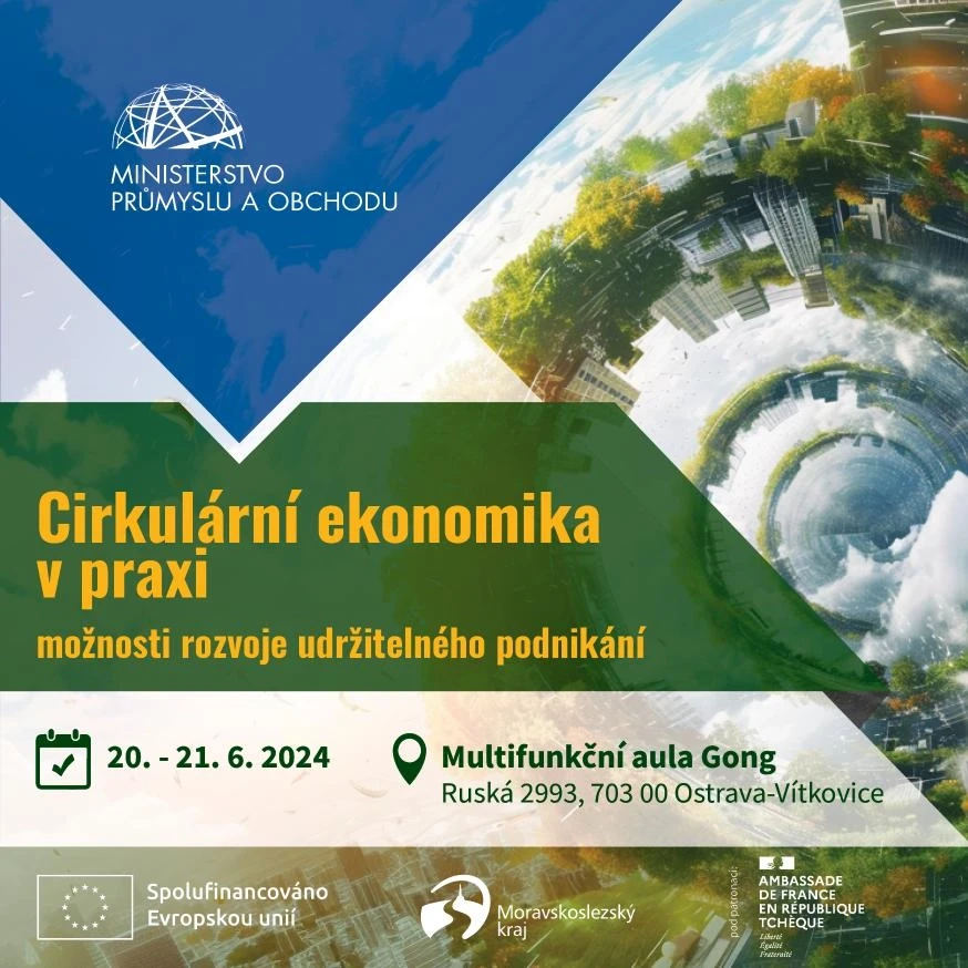 Cirkulární ekonomika v praxi – Gong – Dolní Vítkovice