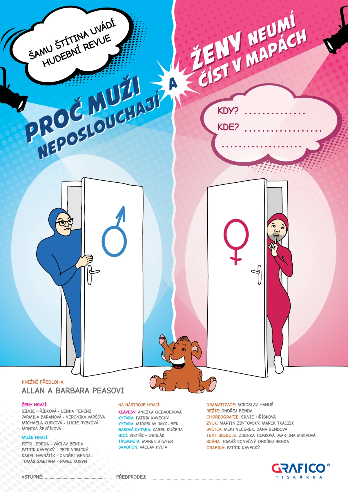 Proč muži neposlouchají a ženy neumí číst v mapách – Dolní Vítkovice