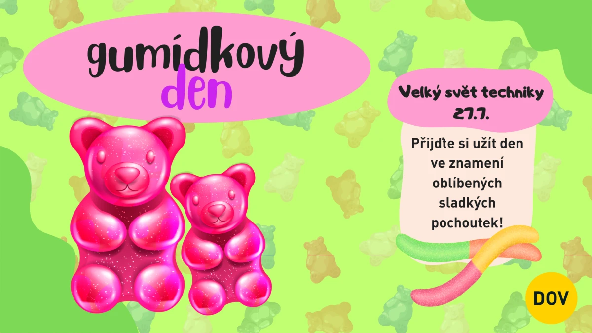 Gumídkový den – Velký Svět Techniky – Dolní Vítkovice