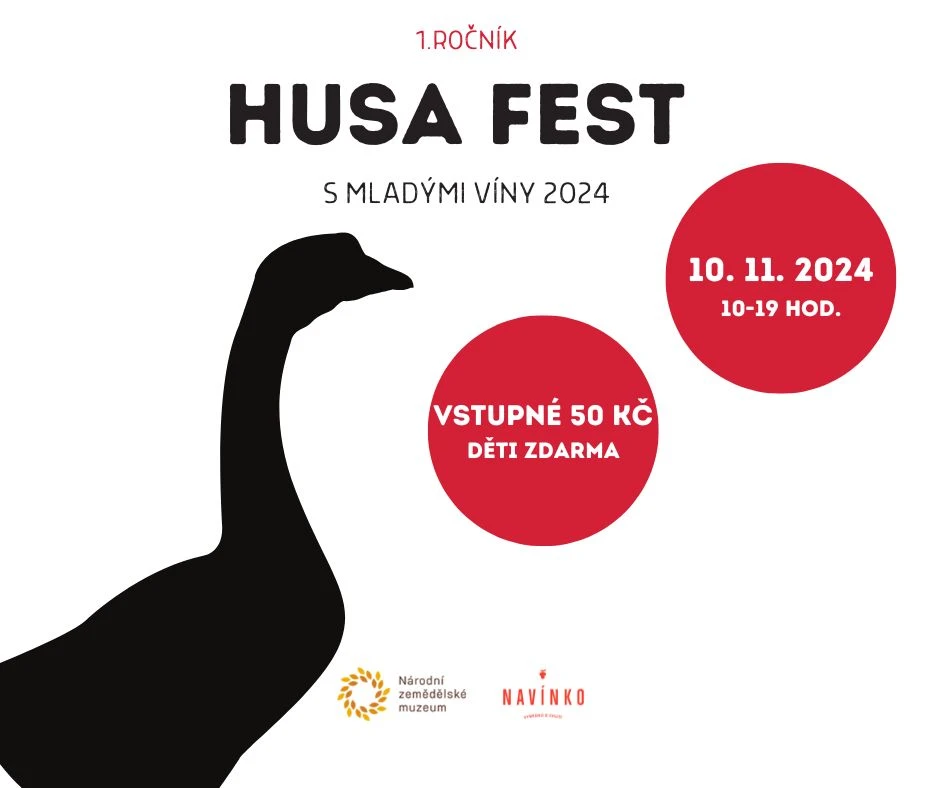 Husa Fest s mladými víny 2024 – Dolní Vítkovice