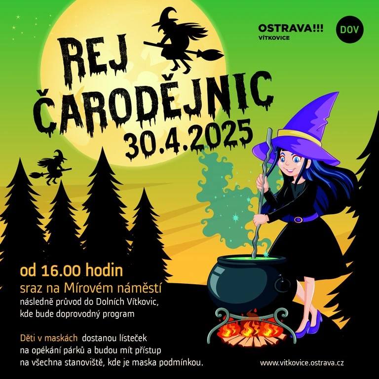 Rej čarodějnic – Dolní Vítkovice
