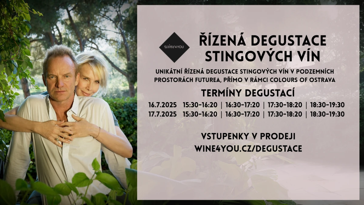 Řízená degustace Stingových vín – Dolní Vítkovice