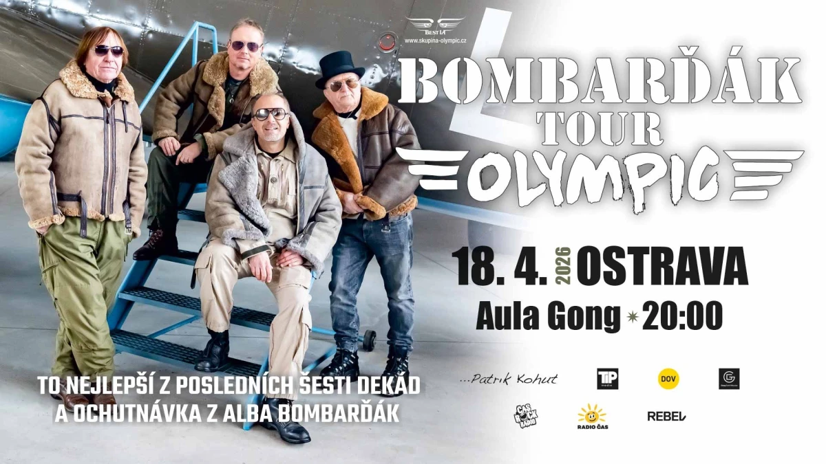 OLYMPIC – „Bombarďák tour“ – Gong – Dolní Vítkovice