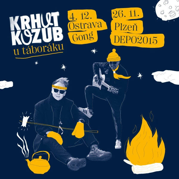 KRHUT & KOZUB U TÁBORÁKU – Gong – Dolní Vítkovice