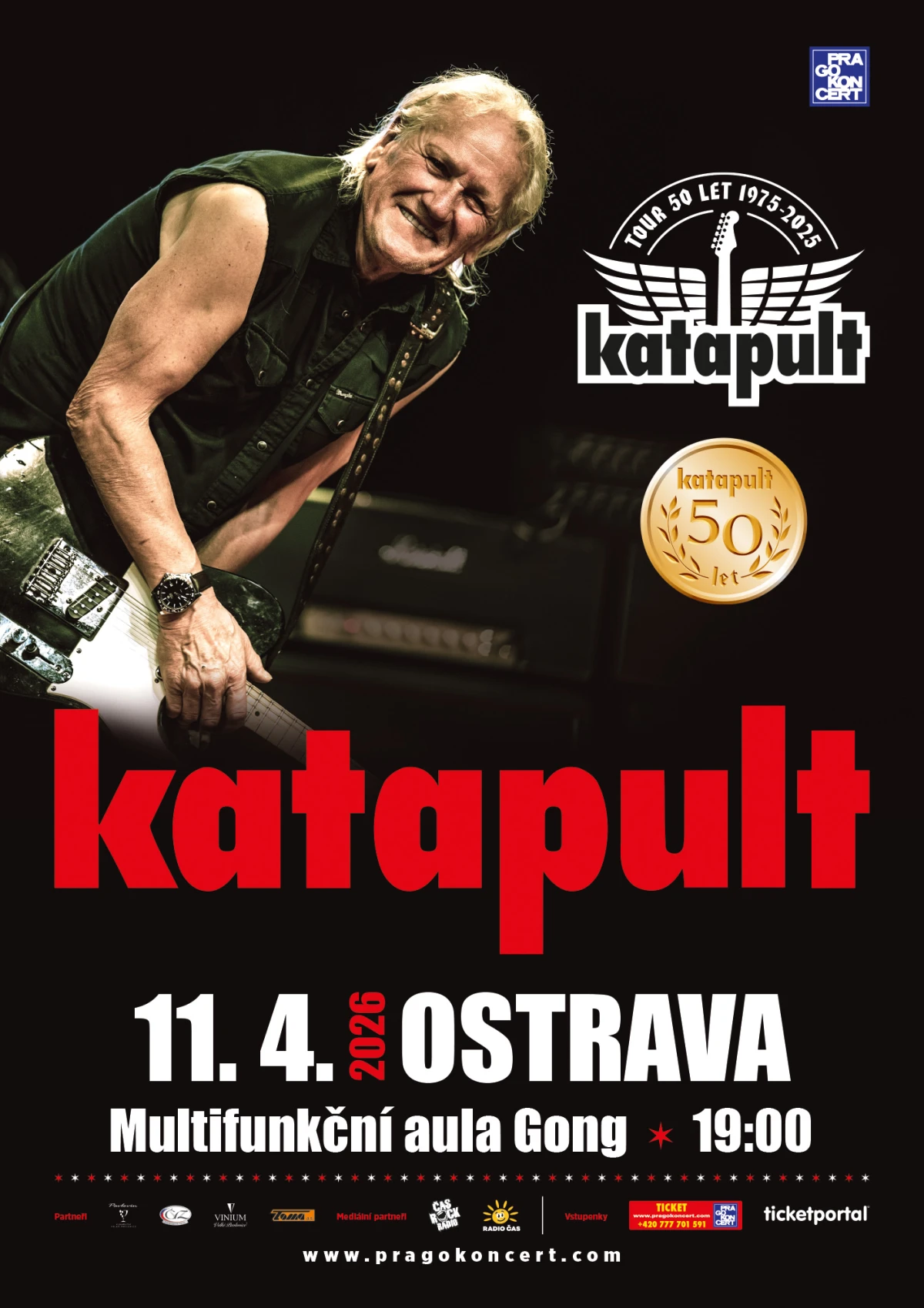 KATAPULT TOUR 50 let – Gong – Dolní Vítkovice