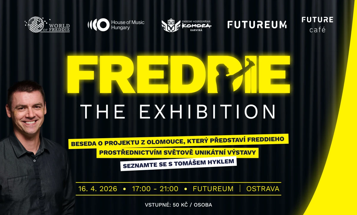 FREDDIE THE EXHIBITION - beseda s Tomášem Hyklem a ukázka připravované výstavy – Dolní Vítkovice