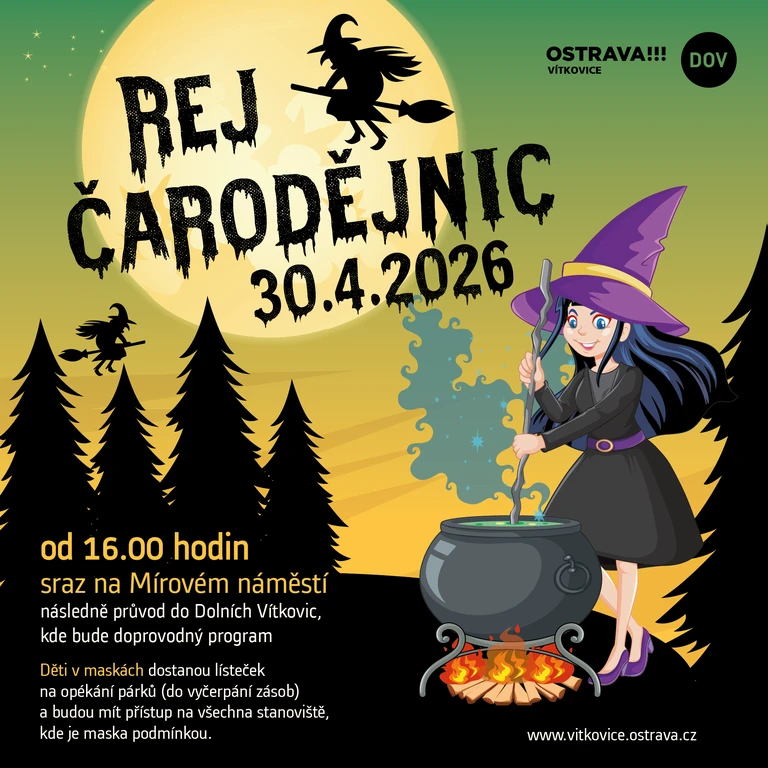 Rej čarodějnic 2026 – Dolní Vítkovice