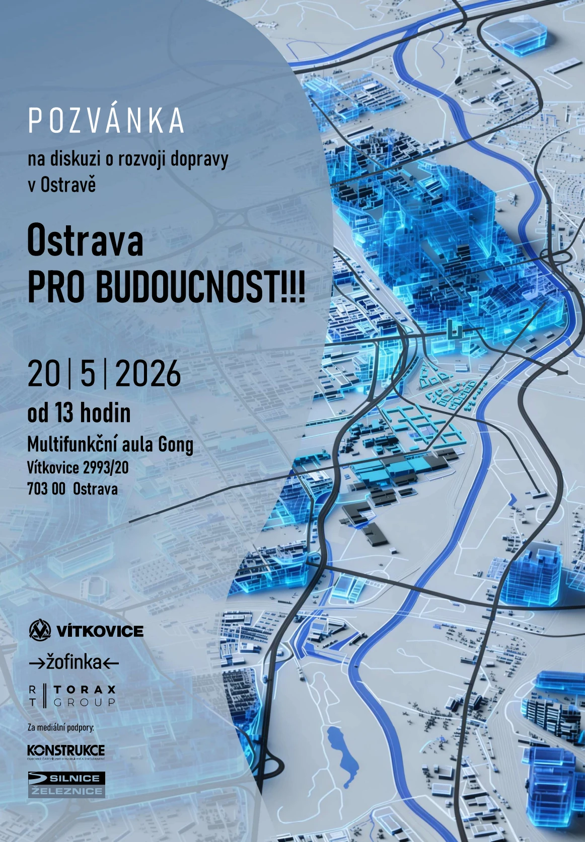 Ostrava PRO BUDOUCNOST!!! – Gong – Dolní Vítkovice