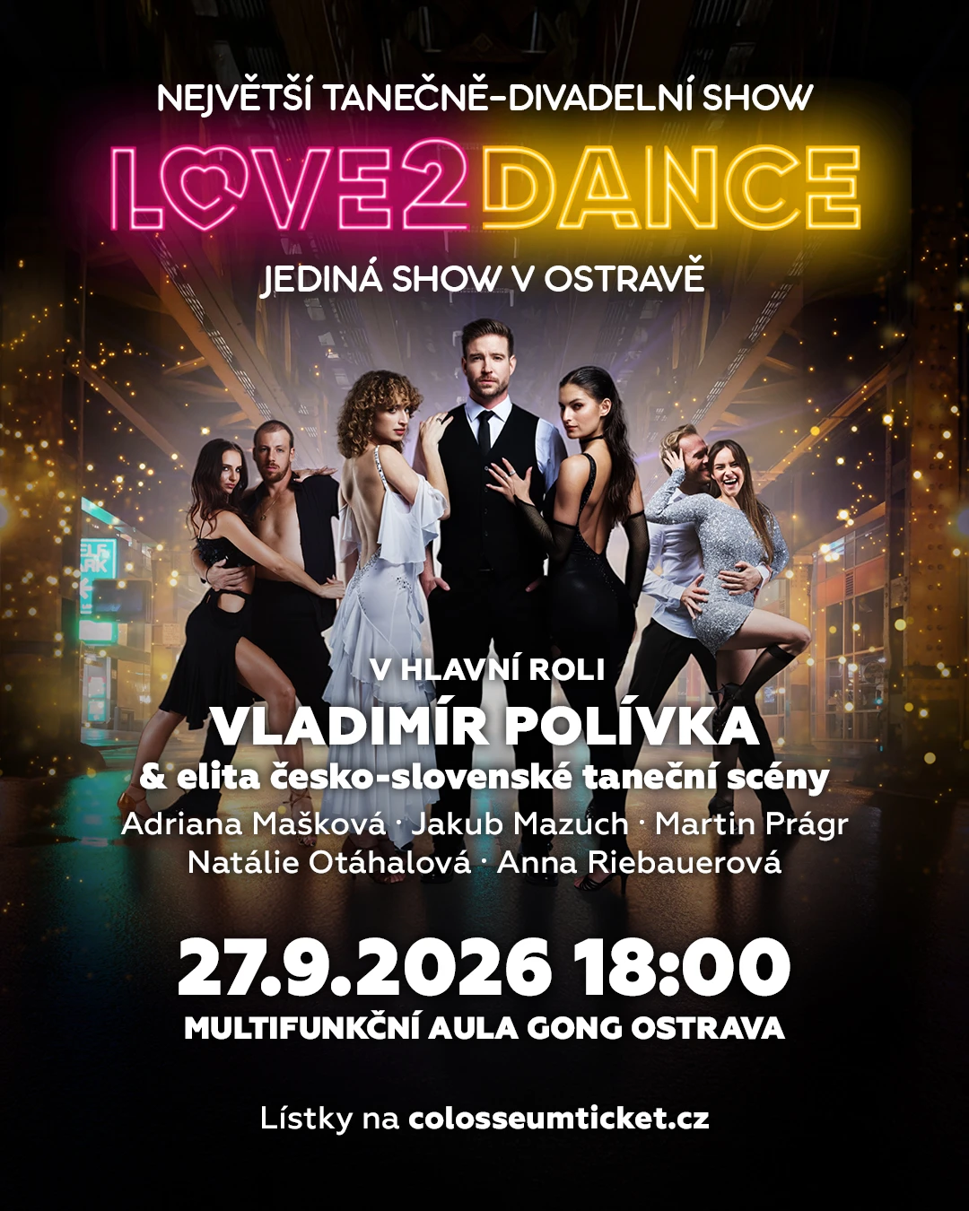 LOVE2DANCE – Gong – Dolní Vítkovice