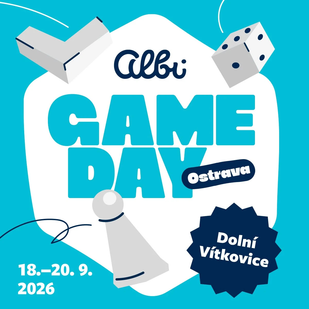 Albi Game Day Ostrava 2026 – Velký Svět Techniky – Dolní Vítkovice