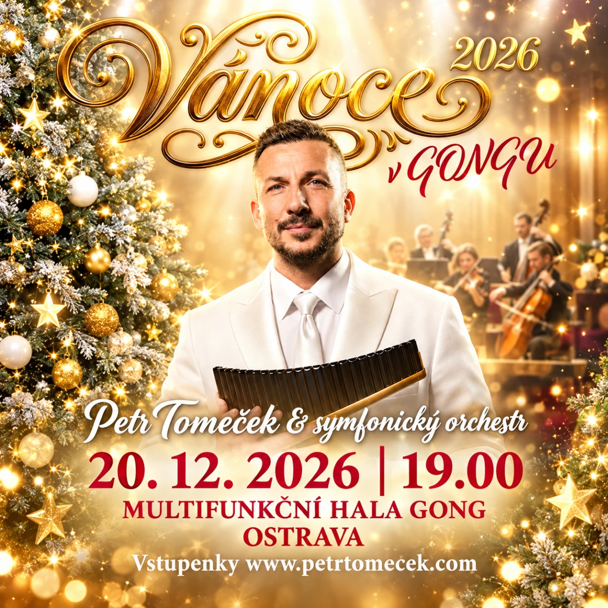 Petr Tomeček - Vánoce 2026 v Gongu – Dolní Vítkovice
