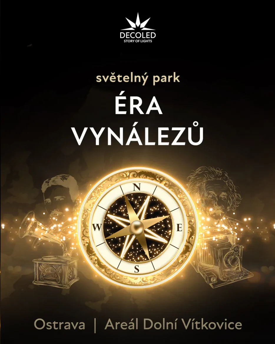 Světelný park - Éra vynálezů – Dolní Vítkovice