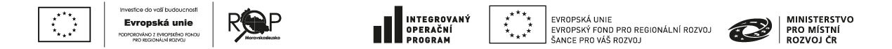 Evropská unie, ROP Moravskoslezsko, IOP a Ministerstvo pro místní rozvoj ČR